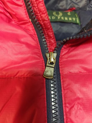 Plumífero Fred Perry Rojo - Talla S