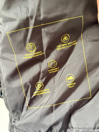 Plumífero ligero negro OVS