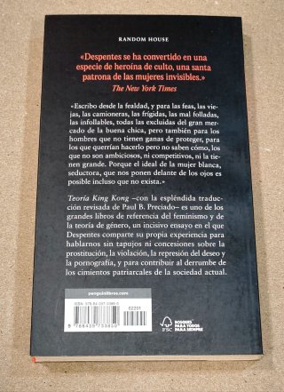 TEORÍA KING KONG – DESPENTES | RANDOM HOUSE