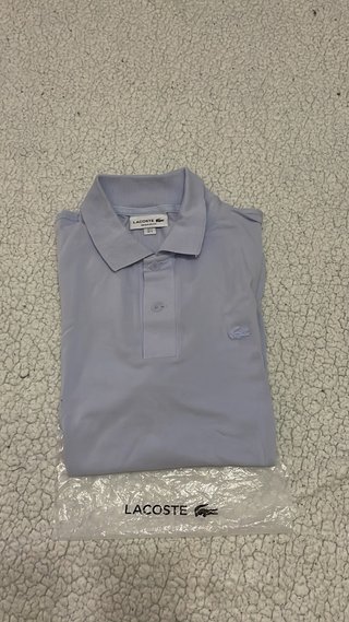 Polo Lacoste Azul Cielo