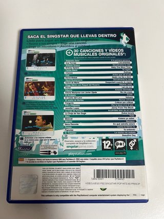 Singstar Pop Hits PS2