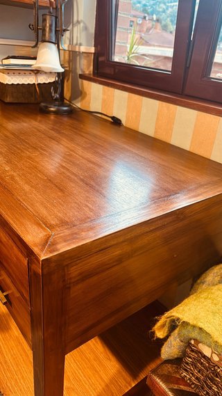 Mesa y Silla de Madera Banak