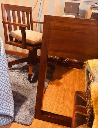 Mesa y Silla de Madera Banak