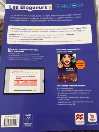 Les Blogueurs 5 B1 Livre ePk