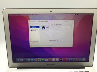 E647626-0 PORTATIL APPLE APPLE MACBOOK AIR CORE I5
