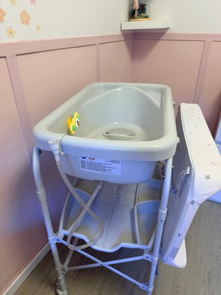 Bañera Cambiador con Ruedas