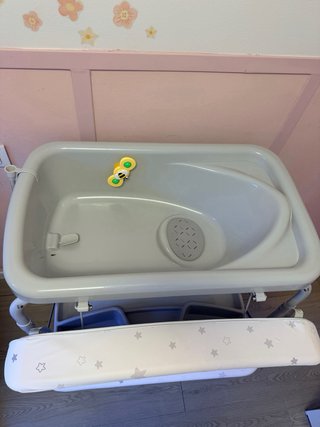 Bañera Cambiador con Ruedas