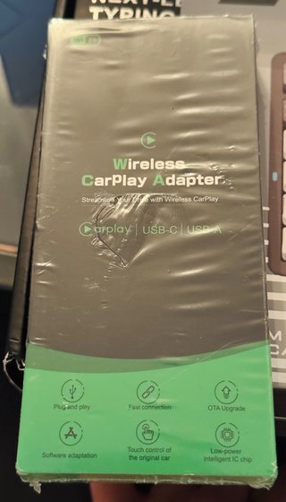 Adaptador Inalámbrico CarPlay y Android Auto
