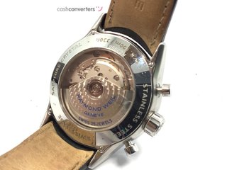 reloj alta gama caballero raymond weil freelancer automatic cronografo cristal de zafiro 100m 7735-stc-6501 (caja 42mm pulsera de piel regulable)