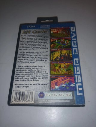Light Crusader Sega Mega Drive RPG