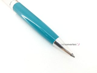 boligrafo caran d ache leman bicolor turquesa