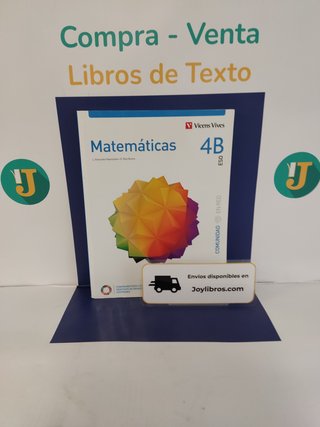 Matemáticas B 4ºESO - Comunidad en Red - 9788468293165