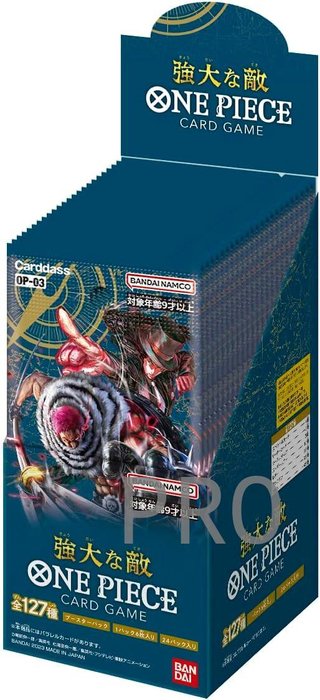 One Piece Pillars of Strength OP03: Caja de Sobres (24) Coreano