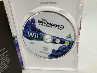 epic mickey 2 the power of two wii