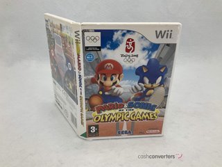 mario & sonic en los juegos olimpicos wii