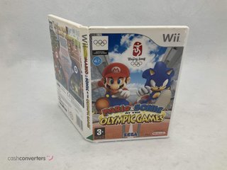 mario & sonic en los juegos olimpicos wii