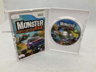 monster 4x4 stunt racer wii