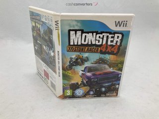 monster 4x4 stunt racer wii