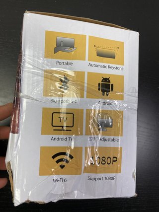 MINI PROYECTOR 4K 1080P WIFI 6 BT 5.4 ANDROID 12