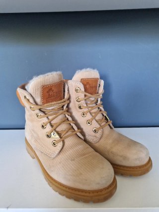 Botas Panama Jack Beige Talla 37