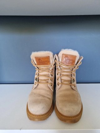 Botas Panama Jack Beige Talla 37