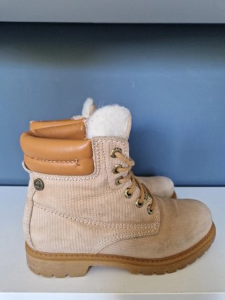 Botas Panama Jack Beige Talla 37