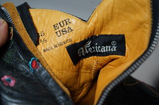 Botines Mexicana x Old Gringo Bordados