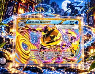 Greninja TURBO 41/122 Pokémon 30 Aniversario ESP