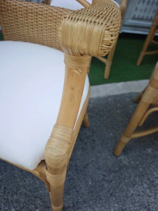 Sillas Comedor Point Ratán bambú  (6 unidades)