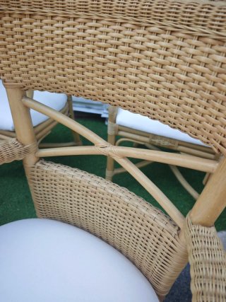 Sillas Comedor Point Ratán bambú  (6 unidades)