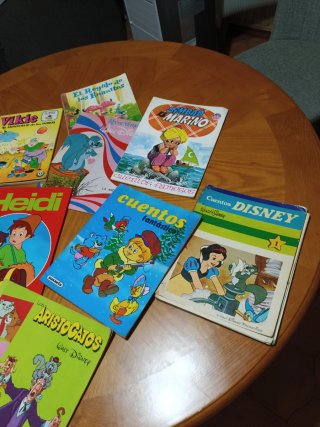 Lote de cómics y cuentos para niños