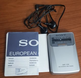 Radio Portátil Sony SRF-S16 FM/AM.Todo original