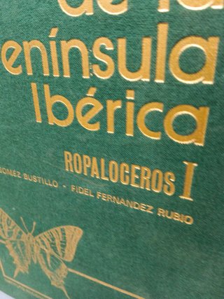 Mariposas de la península ibérica I, II, Miguel P. Gómez Bustillo + PEQUEÑO LIBRO DE MARIPOSAS