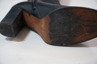 Botas Altas de Piel Negras Muratti
