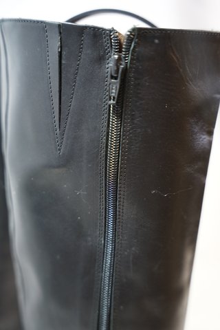 Botas Altas de Piel Negras Muratti