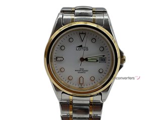 reloj pulsera caballero lotus 8423