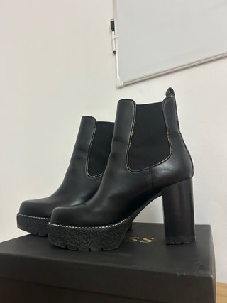 Botas de tacón negras Guess Talla 38