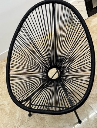 Silla Acapulco Negra