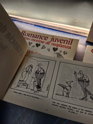 libros de humor gráfico, CAMBIOS Y RECAMBIOS + ROMANCE JUVENIL + MANUAL PARA COMER COMO UN NIÑO + LA CASETA DE PAVLOV , ANAGRAMA, 1983