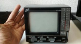 Mini TV retro y Radio