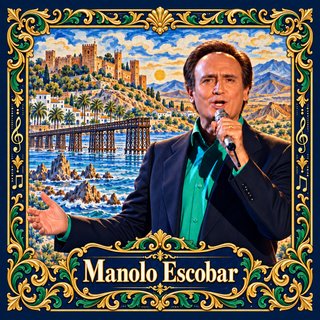 Azulejo Manolo Escobar 15x15
