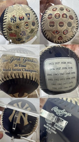 SET DE 6 PELOTAS BÉISBOL DE CINE EXCLUSIVAS EE.UU🇺🇸