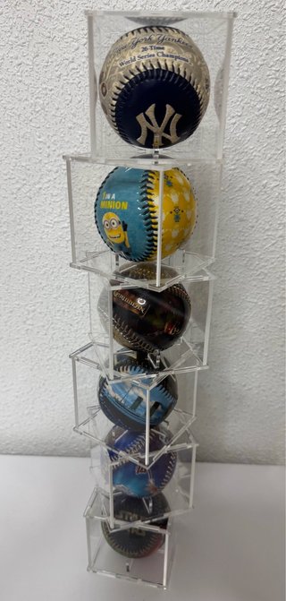 SET DE 6 PELOTAS BÉISBOL DE CINE EXCLUSIVAS EE.UU🇺🇸