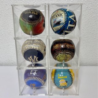 SET DE 6 PELOTAS BÉISBOL DE CINE EXCLUSIVAS EE.UU🇺🇸
