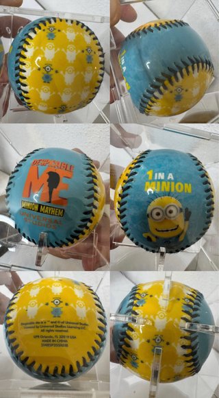 SET DE 6 PELOTAS BÉISBOL DE CINE EXCLUSIVAS EE.UU🇺🇸