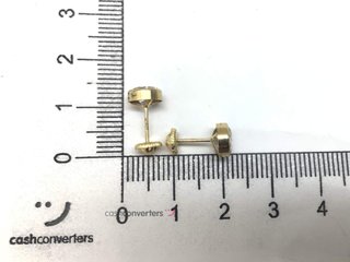 pendientes oro 18k con piedra