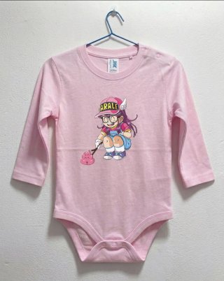 Body manga larga Arale bebé