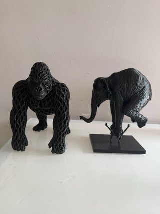 Figura de Gorila Impresa en 3D