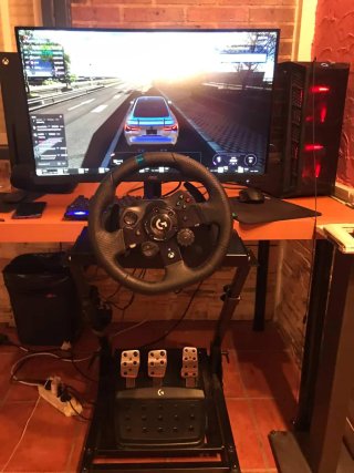 Volante per PC Logitech G923 + BASE