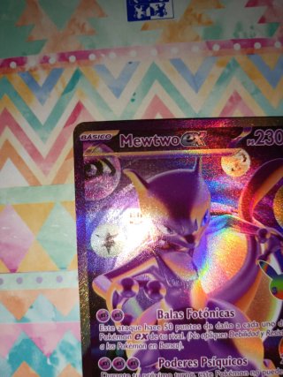 Carta Pokémon Mewtwo EX 30 Aniversario
